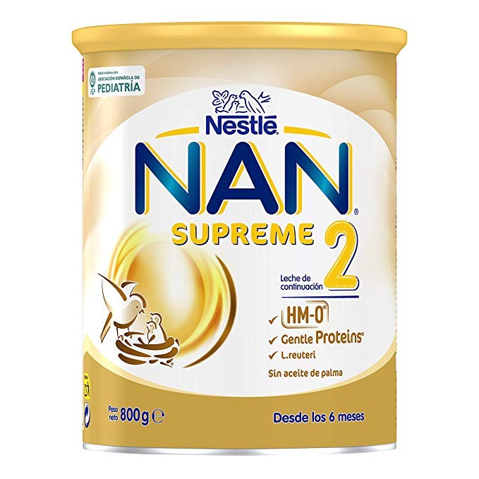 NAN Supreme Pro 2 Leche de Continuación en Polvo 800gr-2