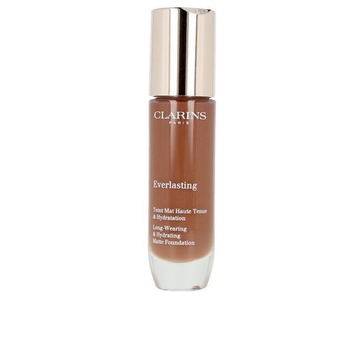 Clarins Everlasting Teint Mat Haute Tenue 120C-Espresso Base de Maquillaje 30ml-1