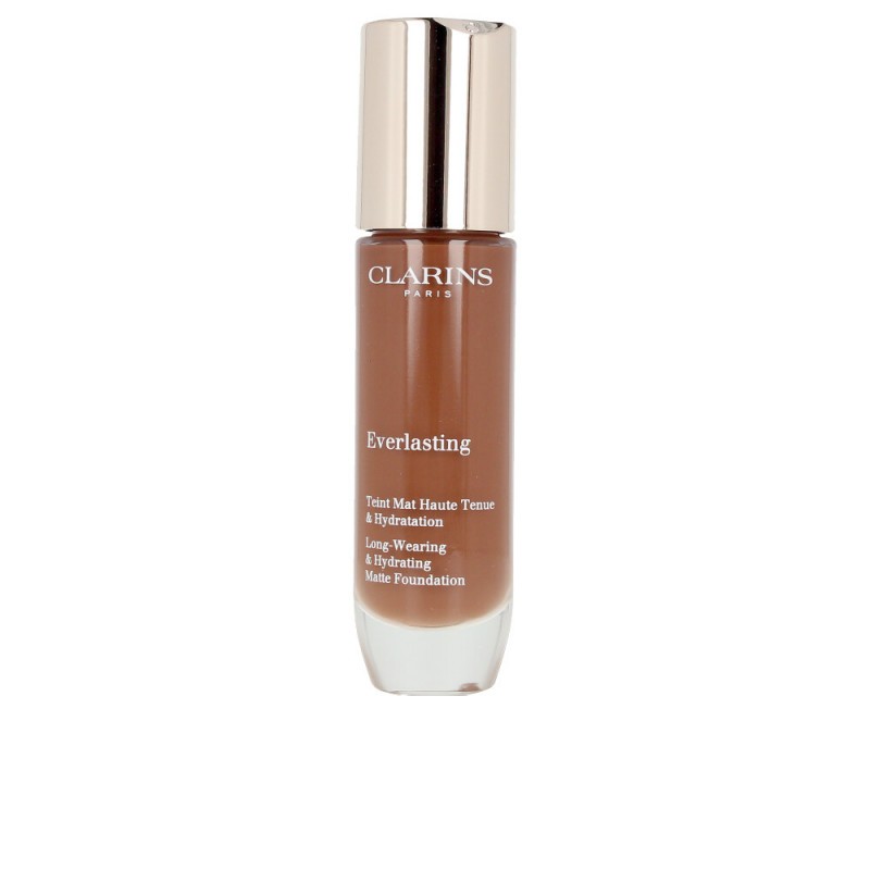 Clarins Everlasting Teint Mat Haute Tenue 120C-Espresso Base de Maquillaje 30ml-3