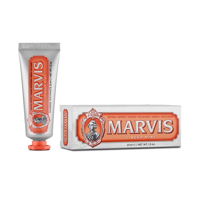 Marvis Ginger Mint Dentífrico Viaje 25ml-1