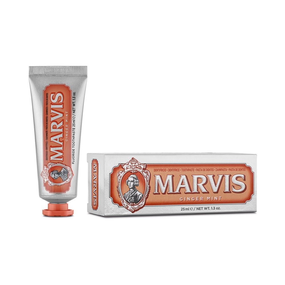 Marvis Ginger Mint Dentífrico Viaje 25ml-3