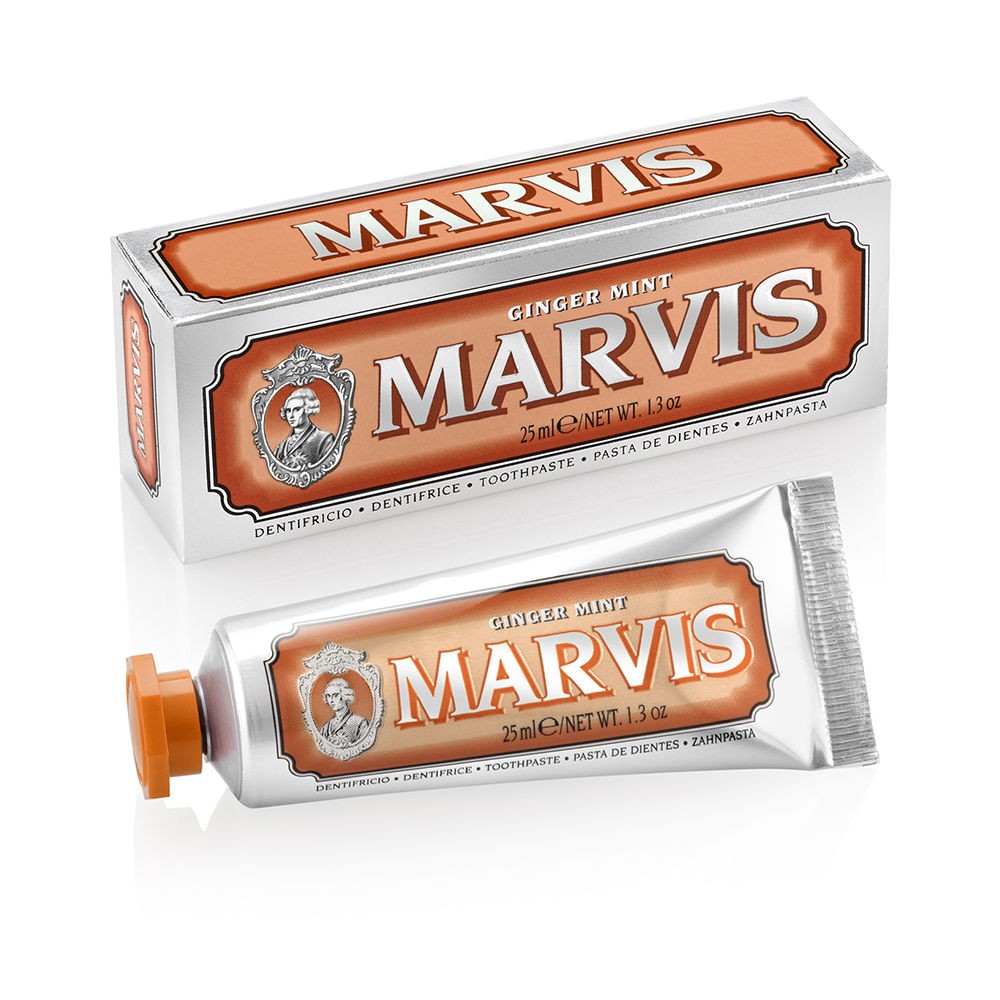 Marvis Ginger Mint Dentífrico Viaje 25ml-7