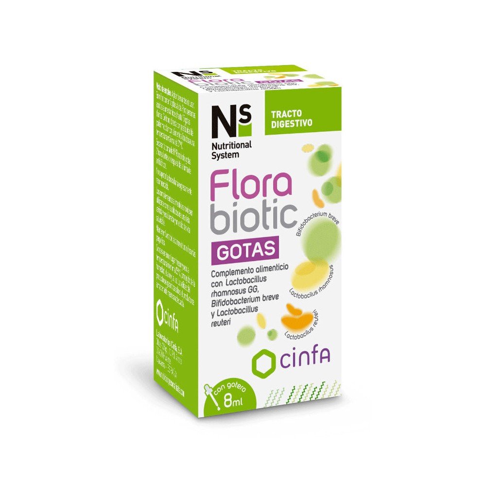Nutritional System Florabiotic Gotas Complemento Alimenticio 8ml-3