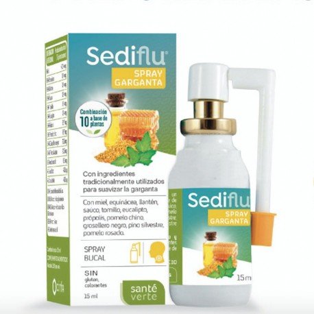 Santé Verte Sediflu Spray Garganta 15ml-3