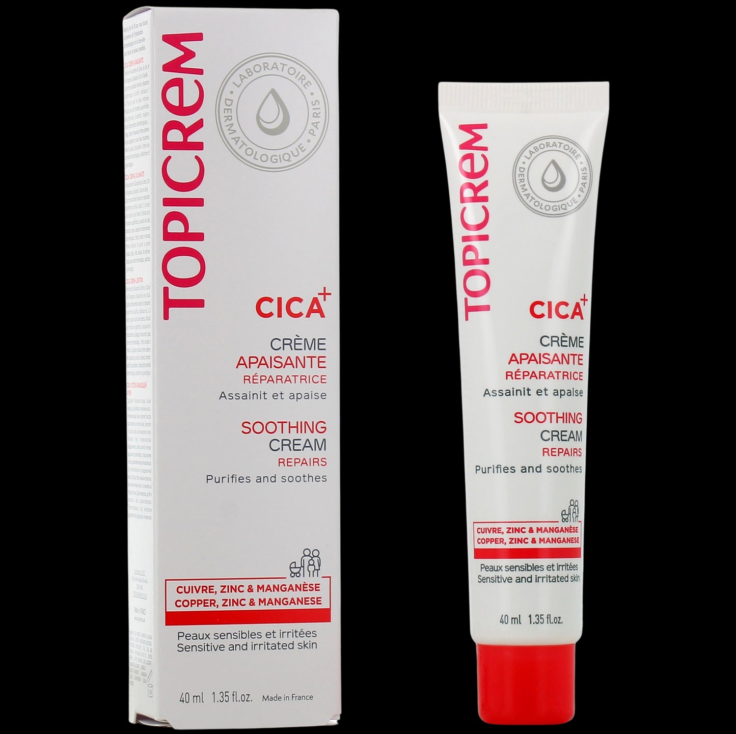 Topicrem Cica Crema Calmante Hidratante 40ml-4