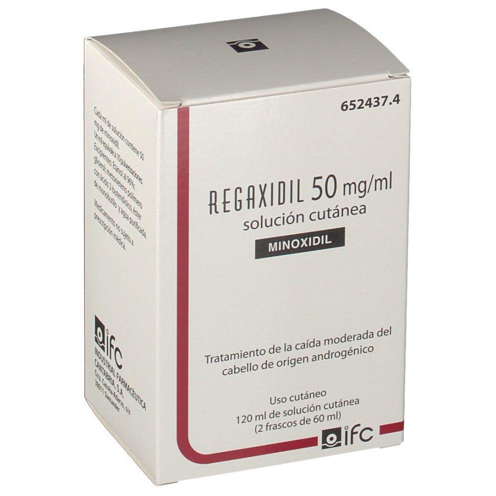 REGAXIDIL Minoxidil 50MG/ML 2x60ML-1