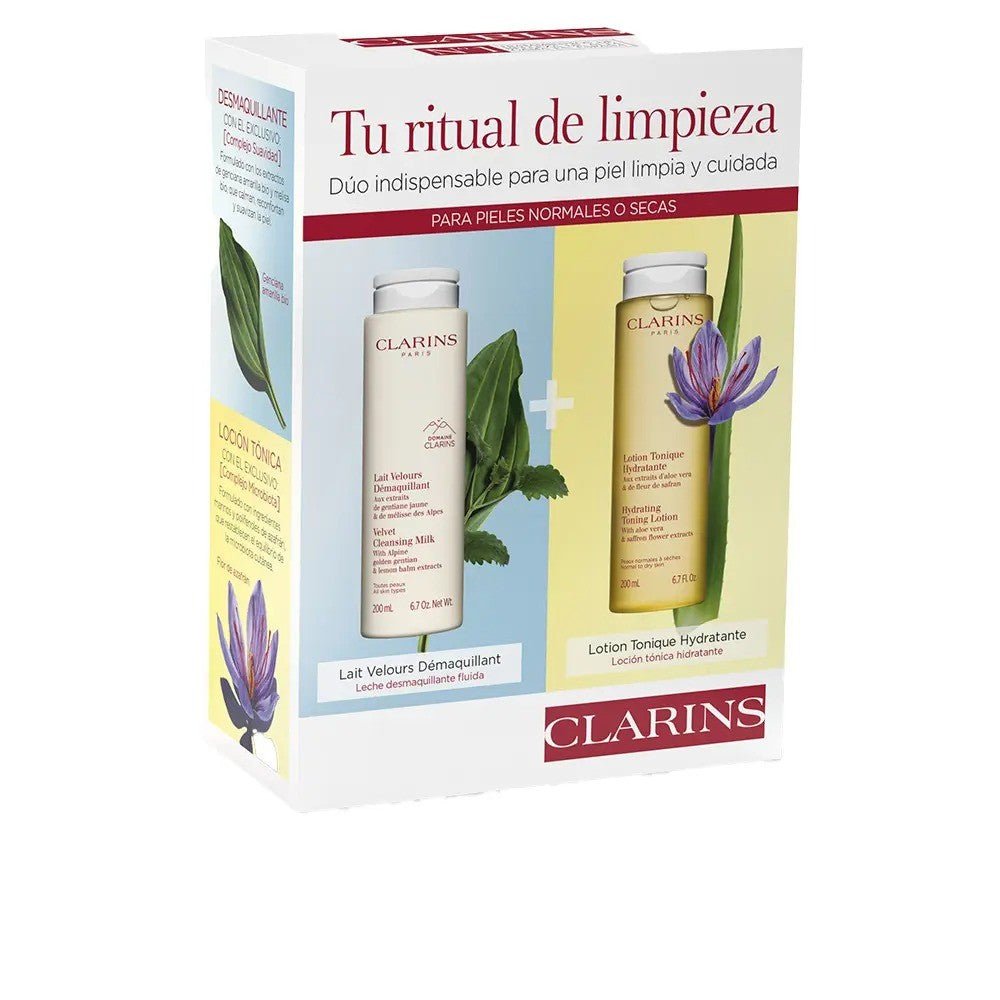 Clarins Leche Desmaquillante Estuche 2 Pz 200ml-1