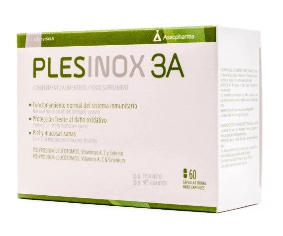 Plesinox 3A Complemento Alimenticio 60 Capsulas-1
