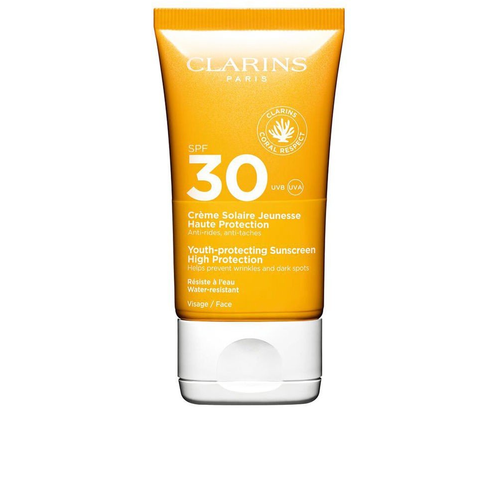 Clarins Crema Solar Tacto Seco Rostro SPF 30 50ml-1