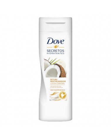 Dove Loción Corporal Hidratante Coco y Almendras 400ml-1