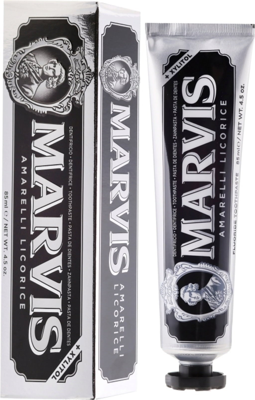 Marvis Amarelli Licorice Pasta de Dientes 25ml-4