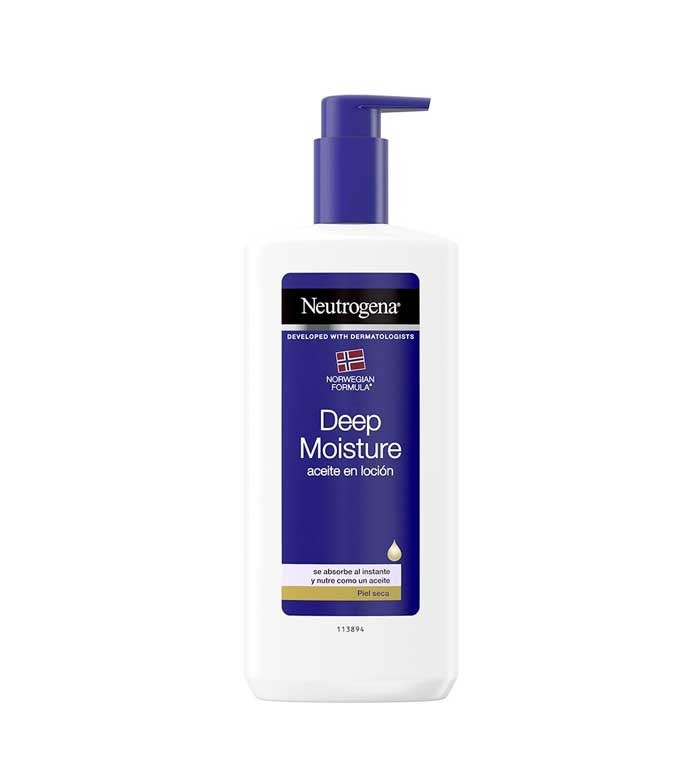 Neutrogena Deep Moisture Loción Corporal en Aceite 400ml-3