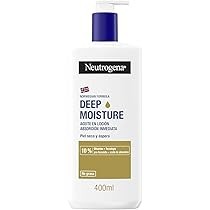 Neutrogena Deep Moisture Loción Corporal en Aceite 400ml-5