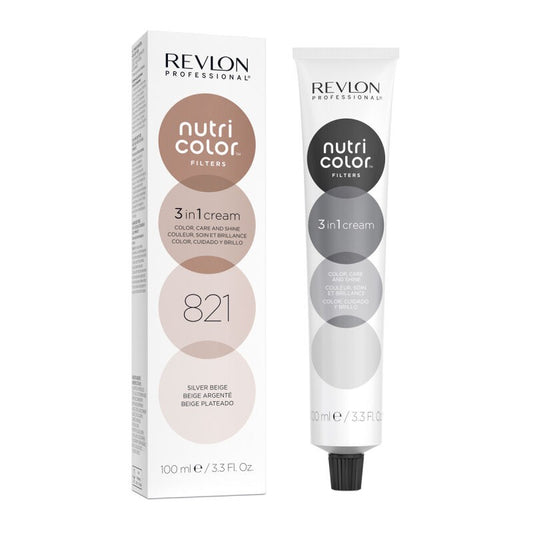 Revlon Nutri Color Filters Beige Plateado Mascarilla color 100ml-1