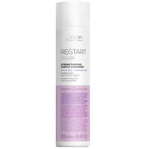 Revlon Restart Strengthening Purple Cleanser Champú 250ml-1