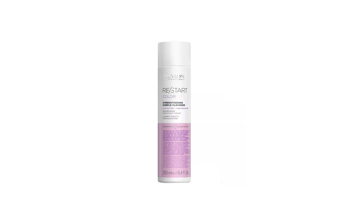 Revlon Restart Strengthening Purple Cleanser Champú 250ml-2