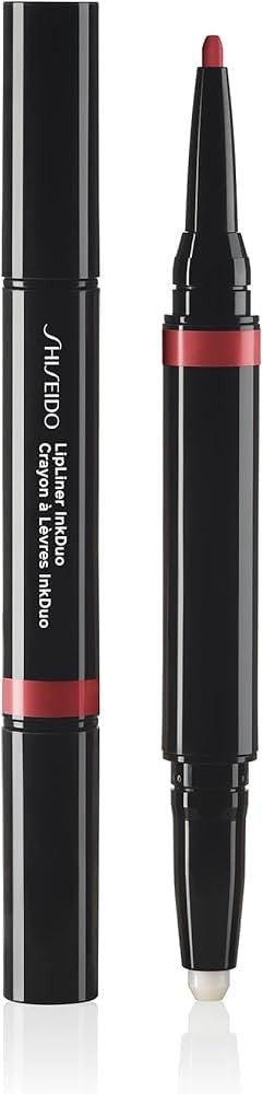 Shiseido Lipliner Inkduo 09 Scarlet Lápiz Delineador 1-2
