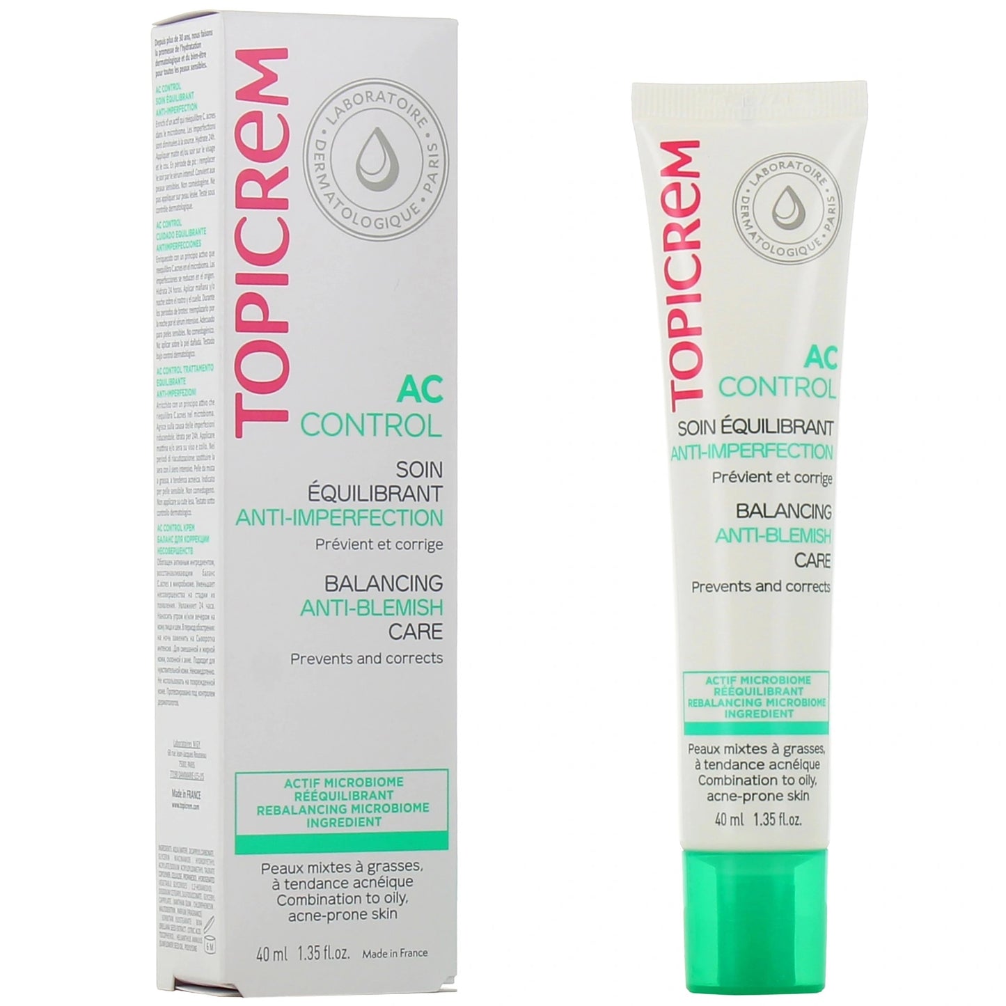 Topicrem AC Control Cuidado Equilibrante 40ml-2
