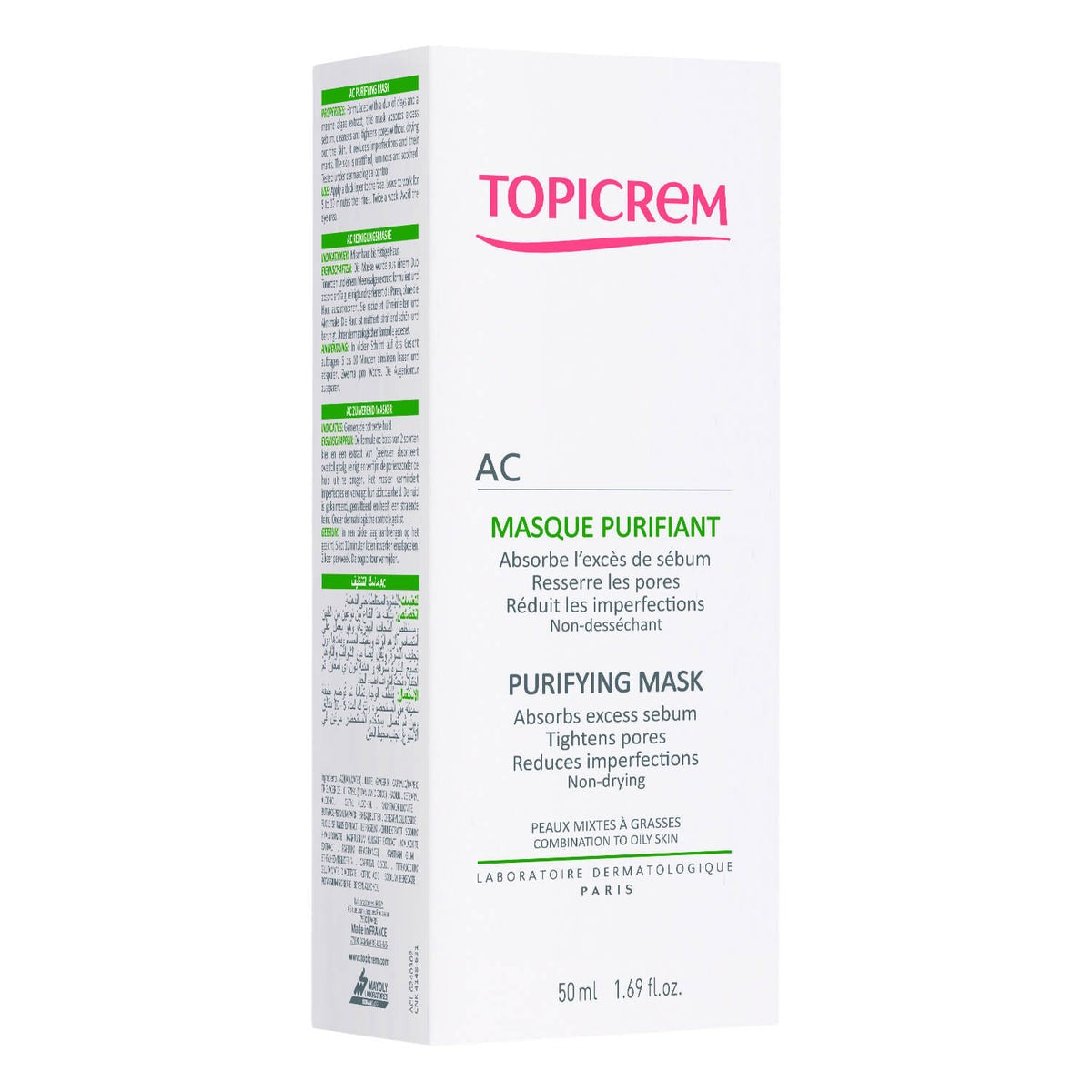 Topicrem AC Mascarilla Purificante Arcilla 60g-1