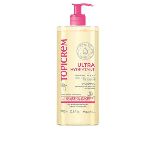 Topicrem Aceite de Ducha Uh Recarga 1000ml-1