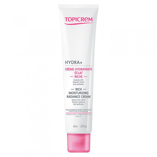 Topicrem Crema Hidratante Iluminadora Rica Hydra+ 40ml-3