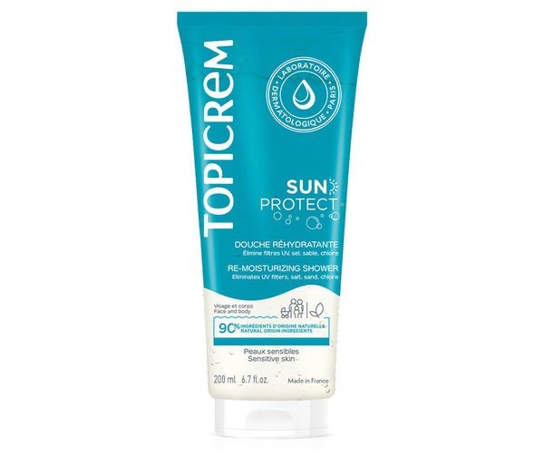 Topicrem Gel de Ducha Rehidratante Sun Protect 200ml-1