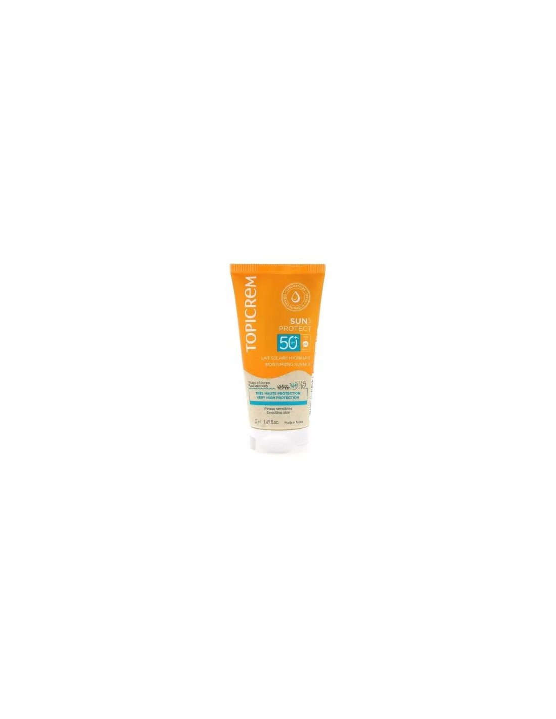 Topicrem Leche Solar Hidratante SPF50+ 50ml-2
