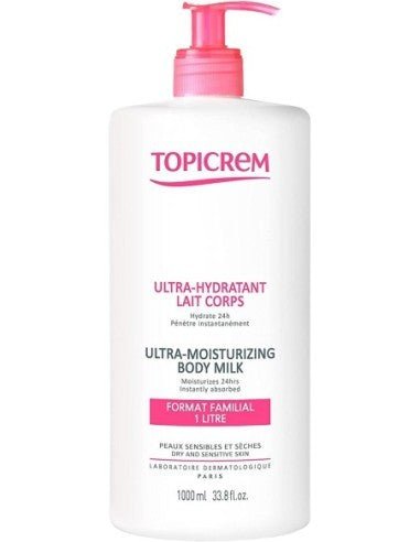 Topicrem UH Leche Ultra Hidratante Corporal 1000ml-3