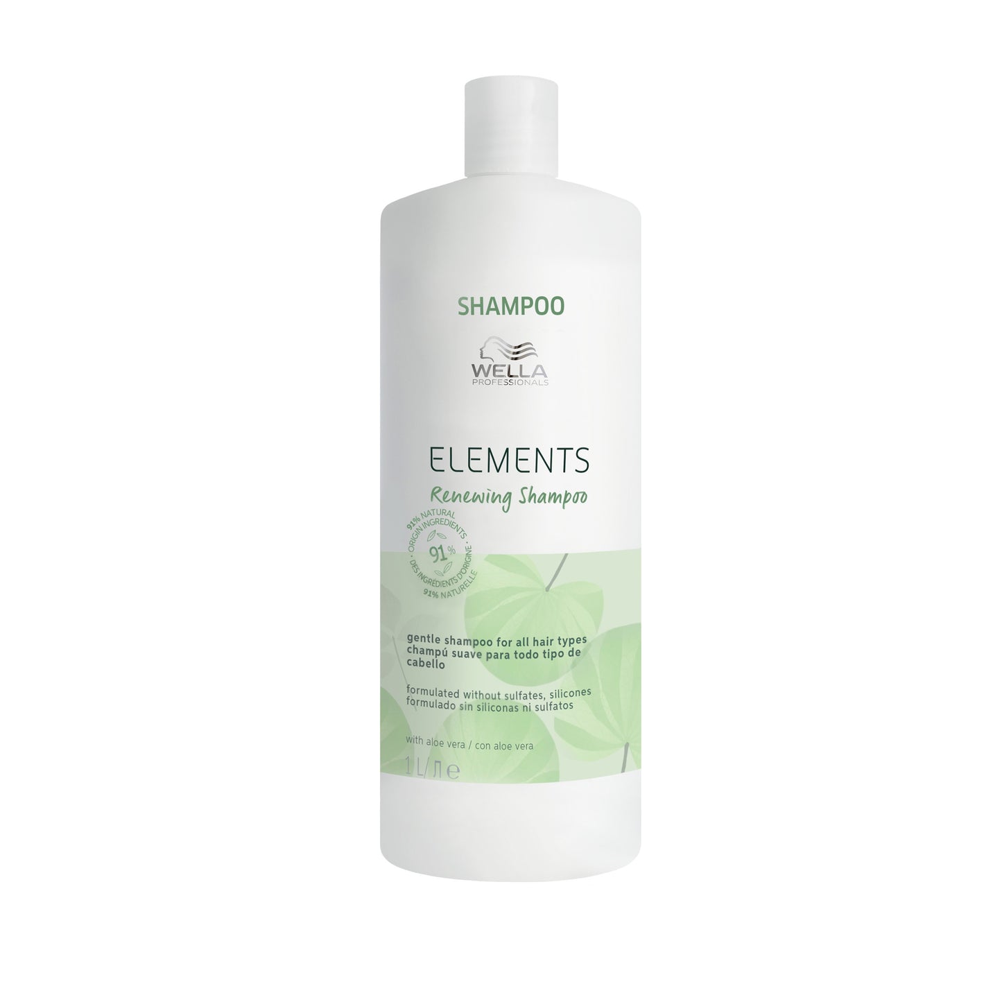 Wella Professionals Elements Champú Renovador Suave 1000ml-4