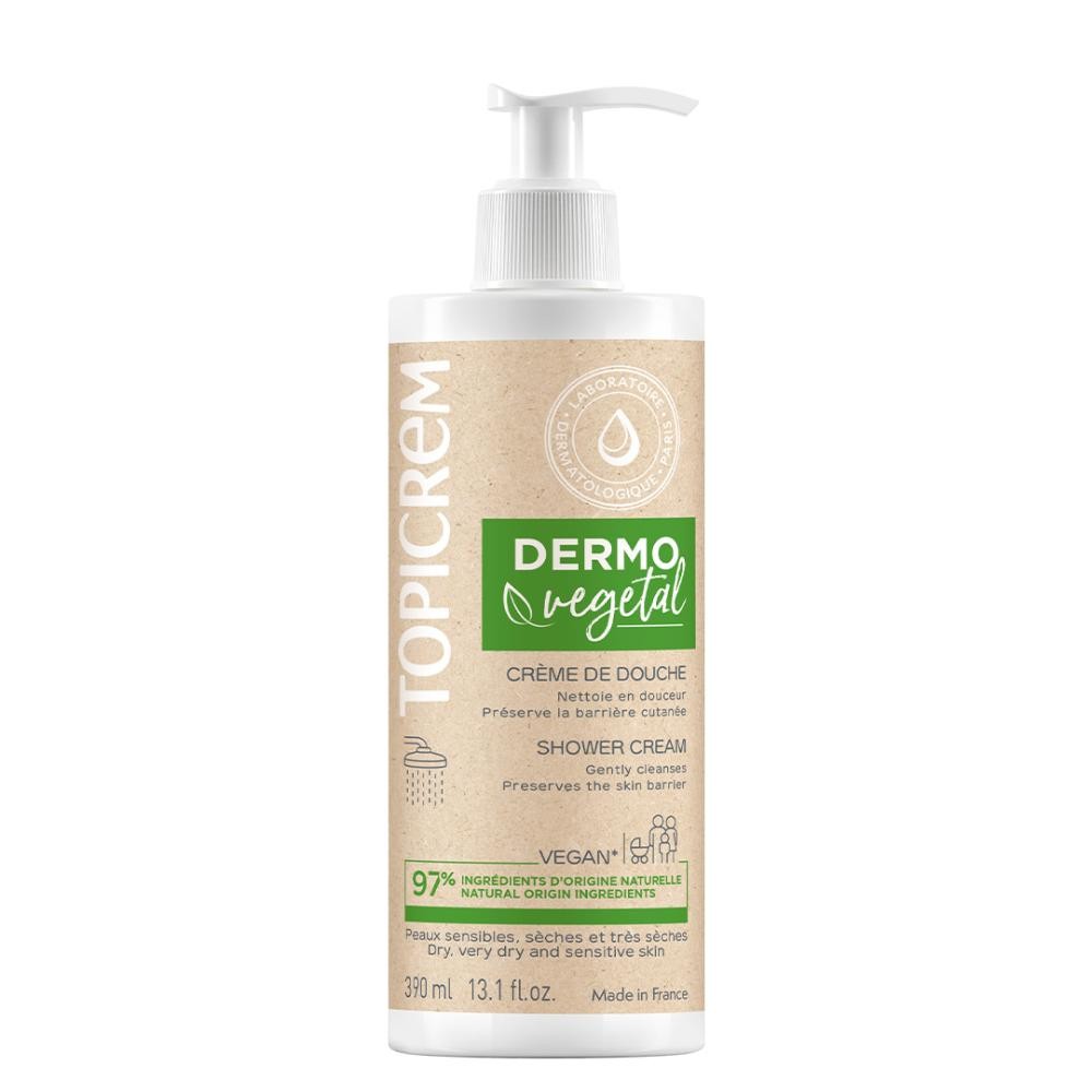 Topicrem Dermovegetal Crema de Ducha 390ml-1
