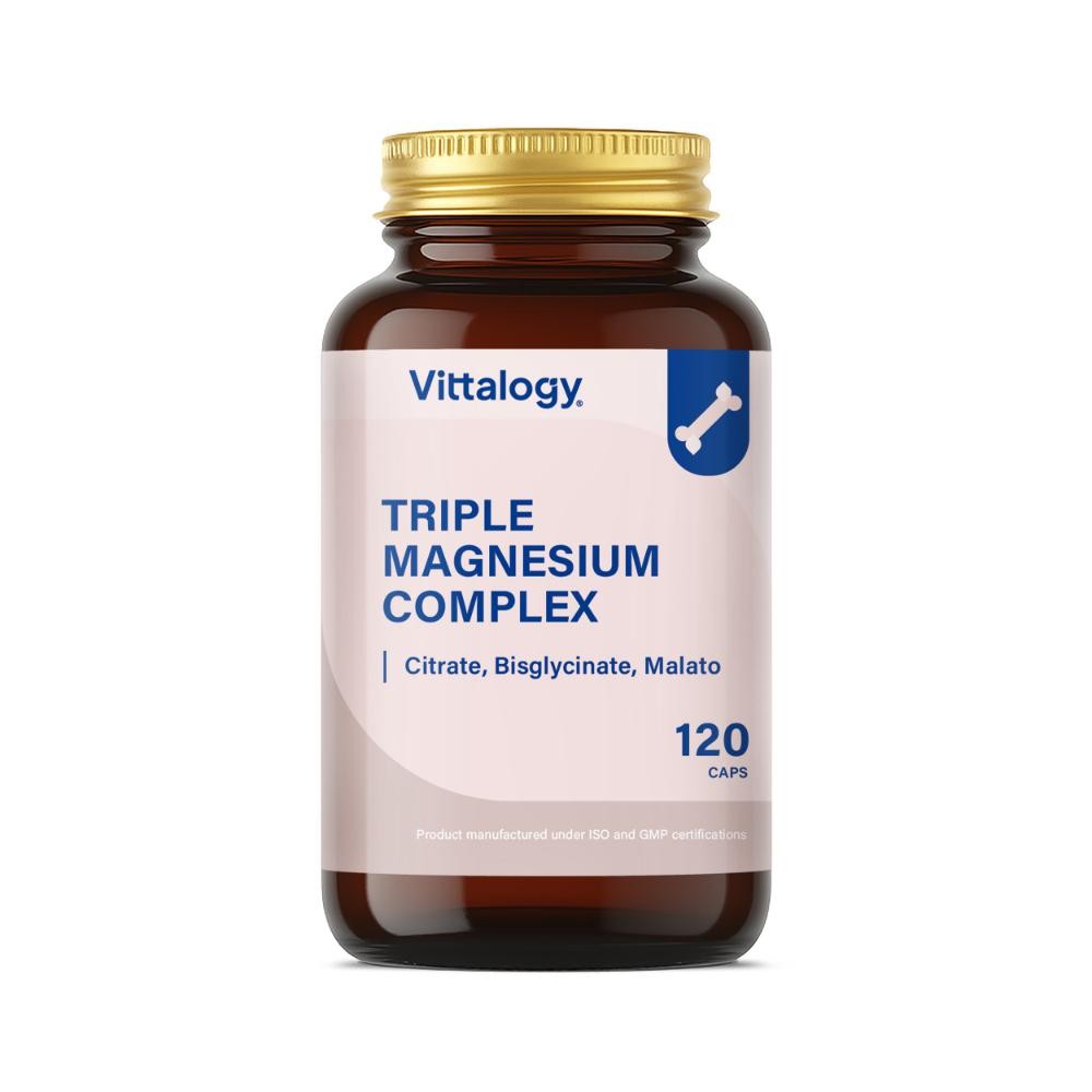 Vittalogy Triple Magnesium Complex 120 Cápsulas-1