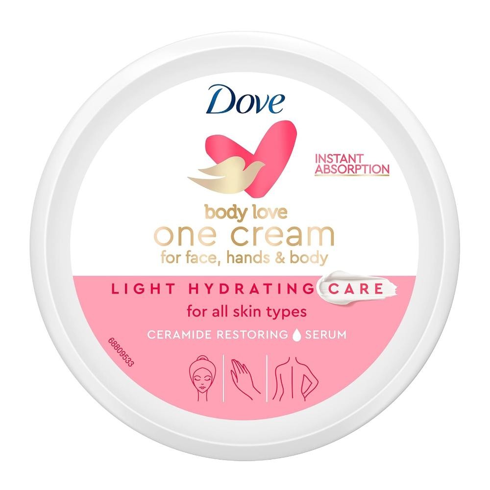 Dove Crema Hidratante Ligera 250ml-1