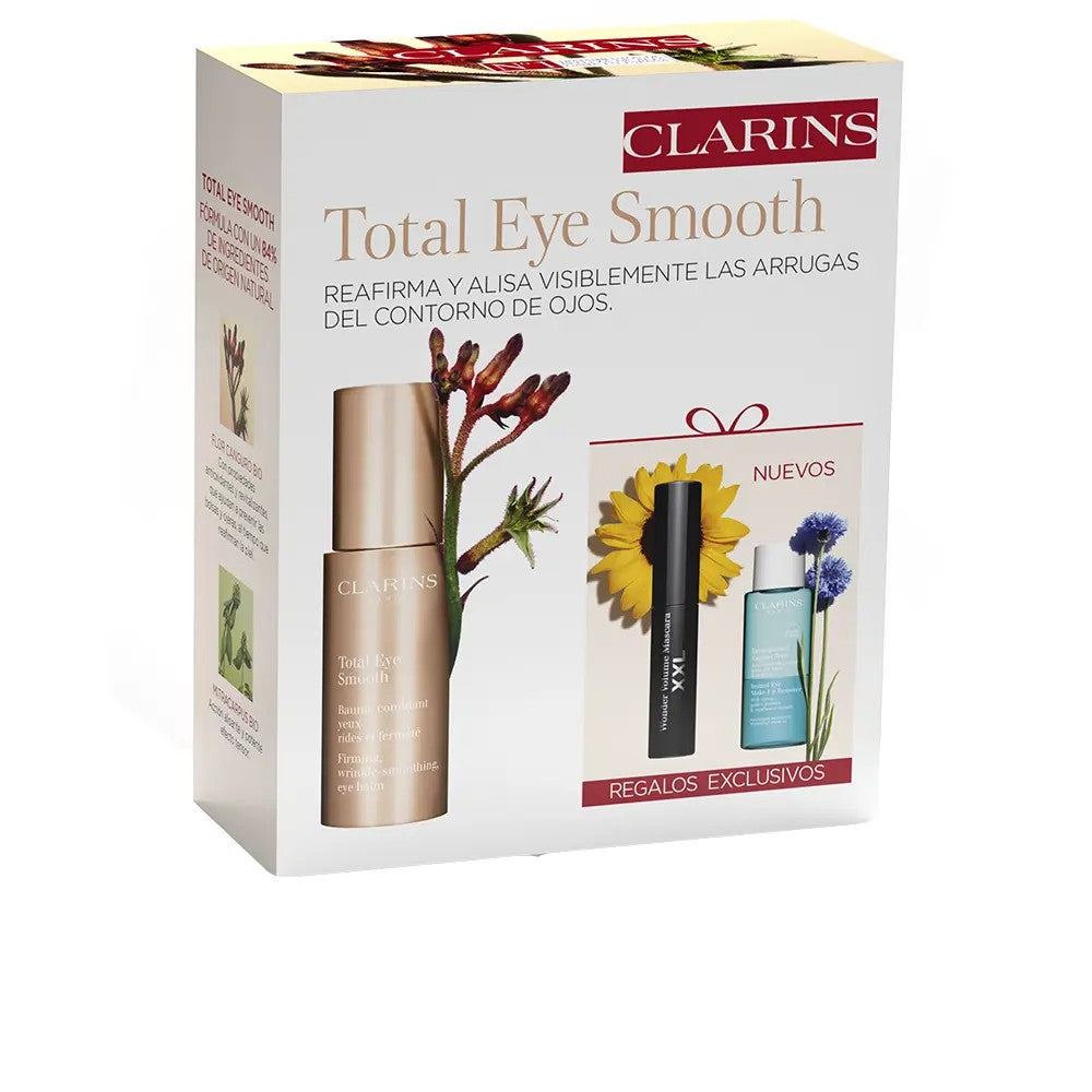 Clarins Total Eye Smooth Estuche y Set 15ml + 10ml + 1 ud-1