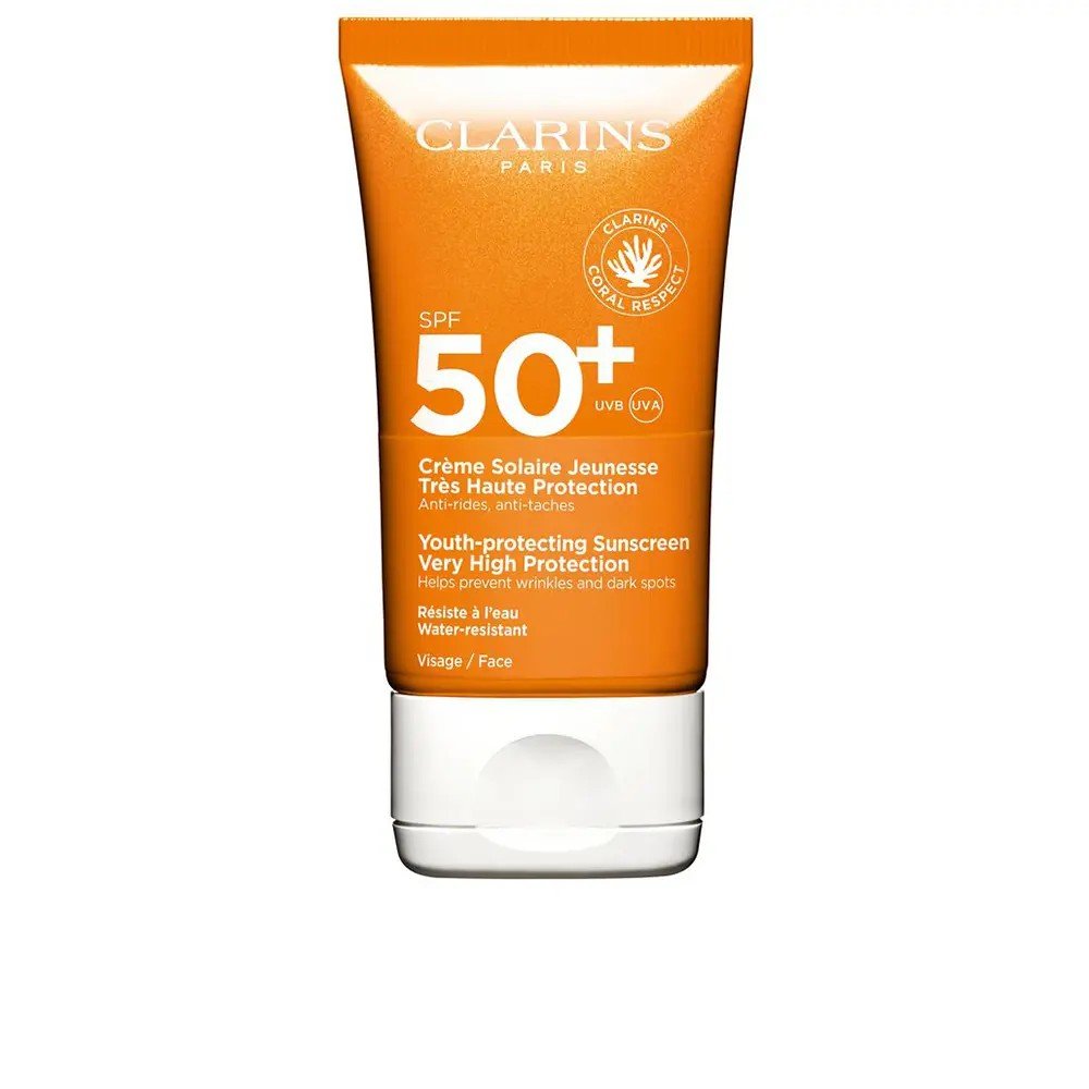 Clarins Solar Crema Tacto Seco Rostro SPF 50+ 50ml-1