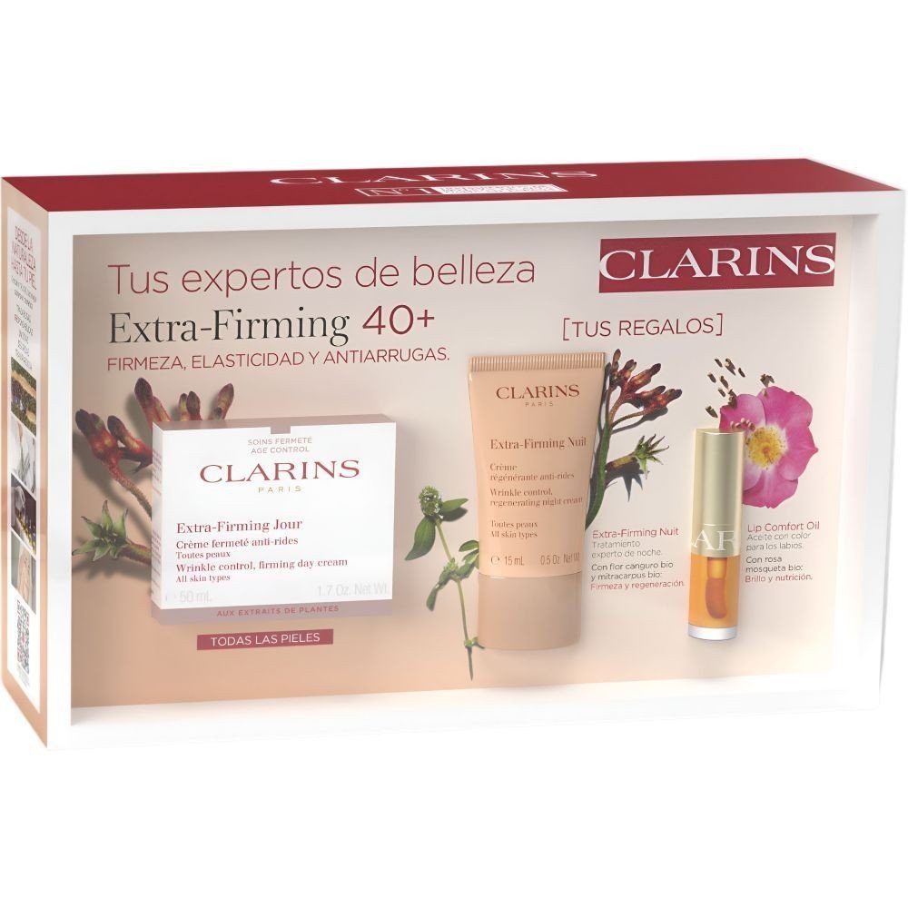 Clarins Extra Firming Set de Cuidado Facial 50ml + 15ml + 1.4ml-1
