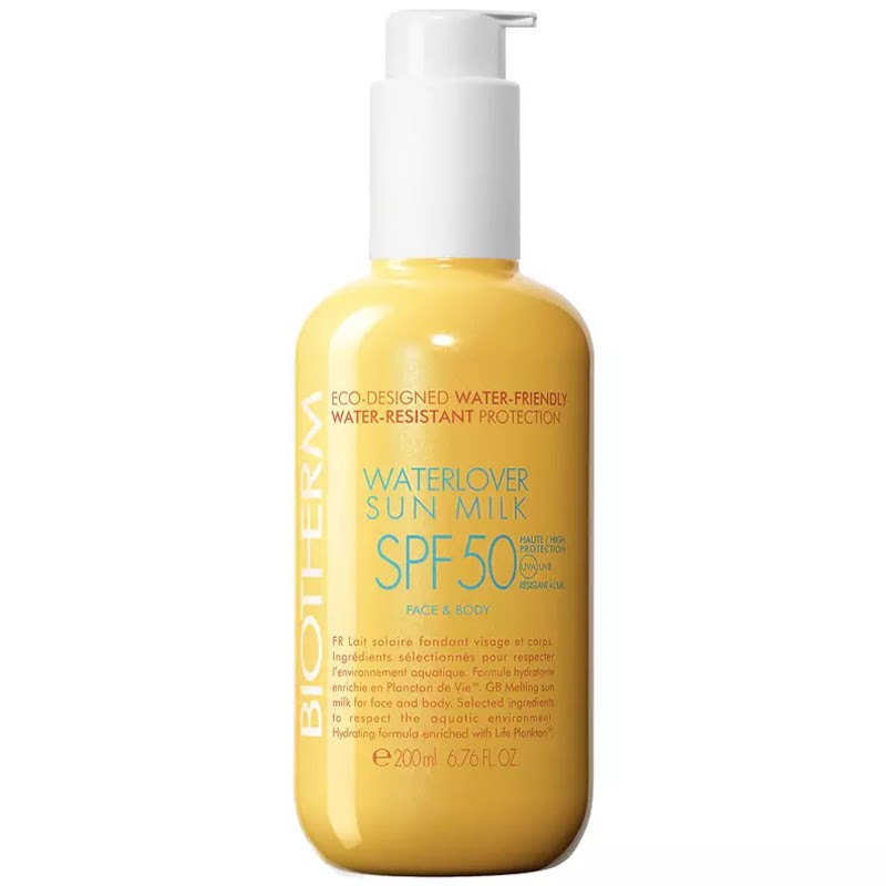 BIOTHERM Waterlover Sun Milk Protector Solar SPF50 200ml-8