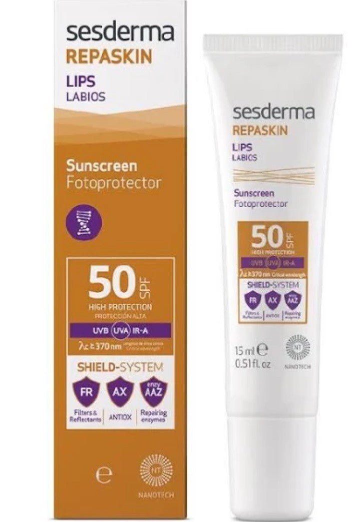 SESDERMA Repaskin Protector Labial SPF 50 (15ml)-1
