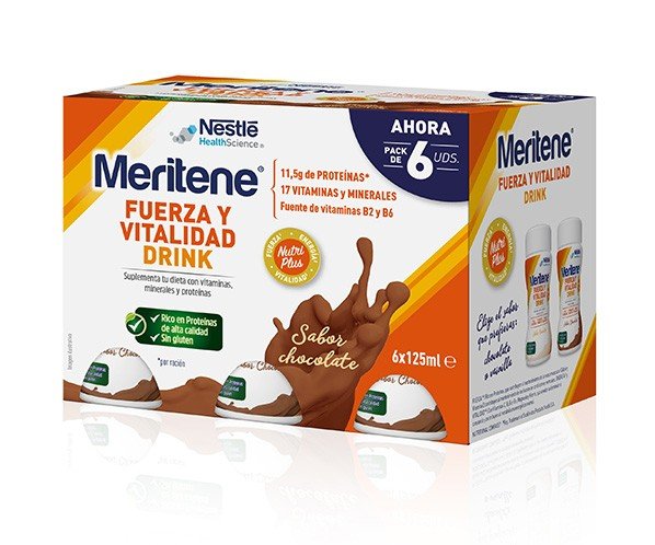 MERITENE Drink Chocolate 6x125 ml-1