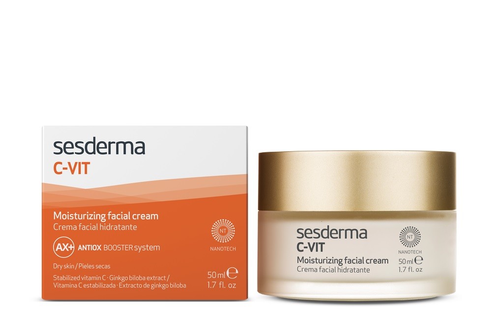 SESDERMA C-Vit Crema Facial Hidratante Piel Seca 50ml-1