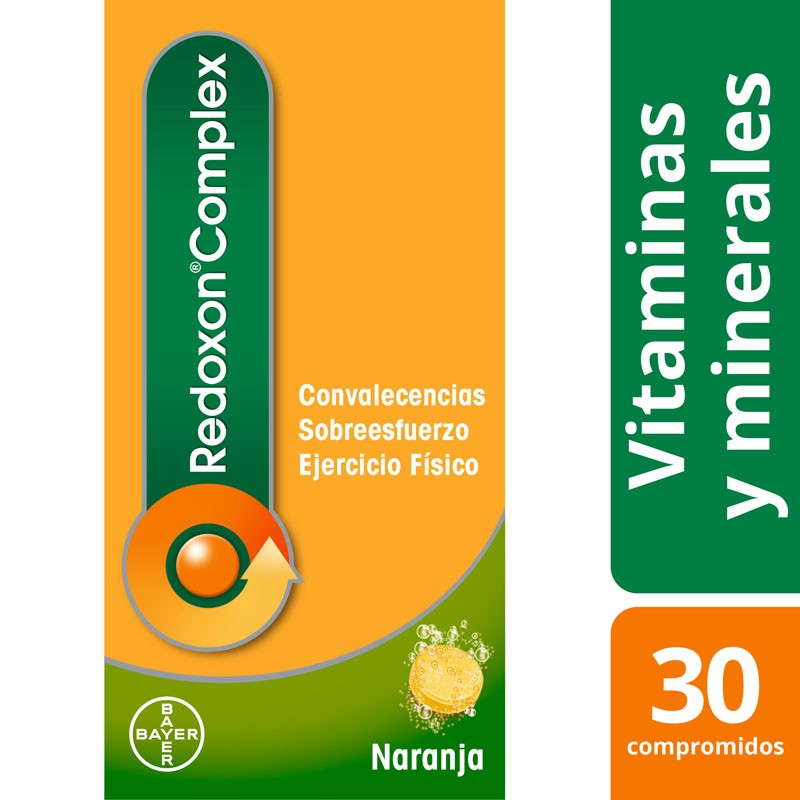 REDOXON Complex Duplo 2x30 Comprimidos Efervescentes-2