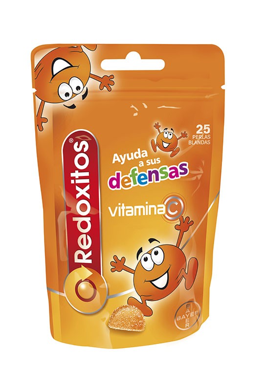 REDOXITOS Vitaminas y Defensas Duplo 2x25 Perlas Blandas sabor Naranja-7