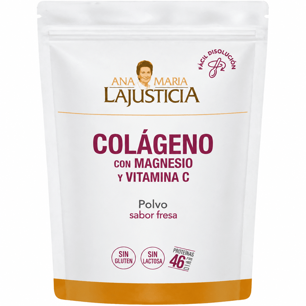 Ana María Lajusticia Colagénio + Magnésio + Vitamina C Morango 350 g