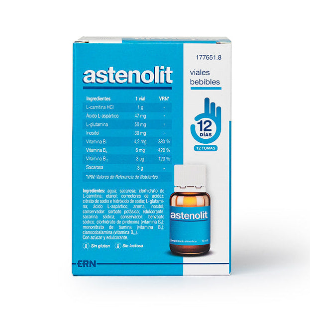 ASTENOLIT Frascos Bebíveis 12x10ml