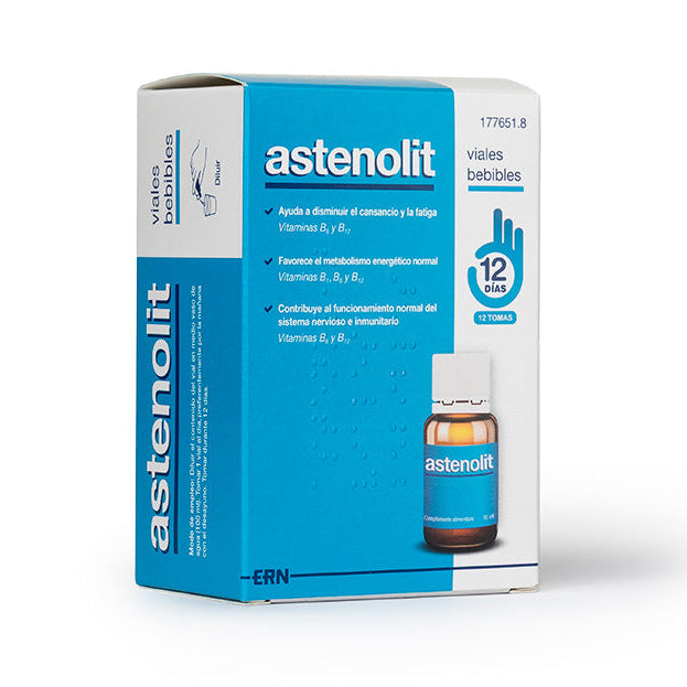 ASTENOLIT Frascos Bebíveis 12x10ml
