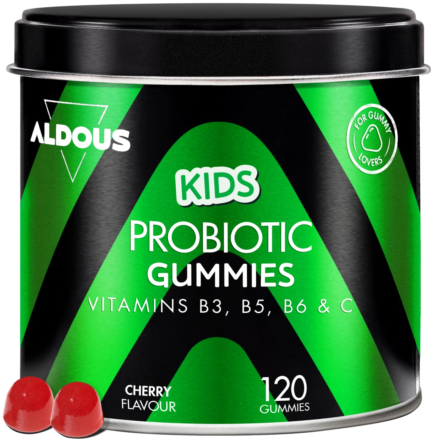 Aldous Labs Probiotiques avec vitamines KIDS 120 Gummies