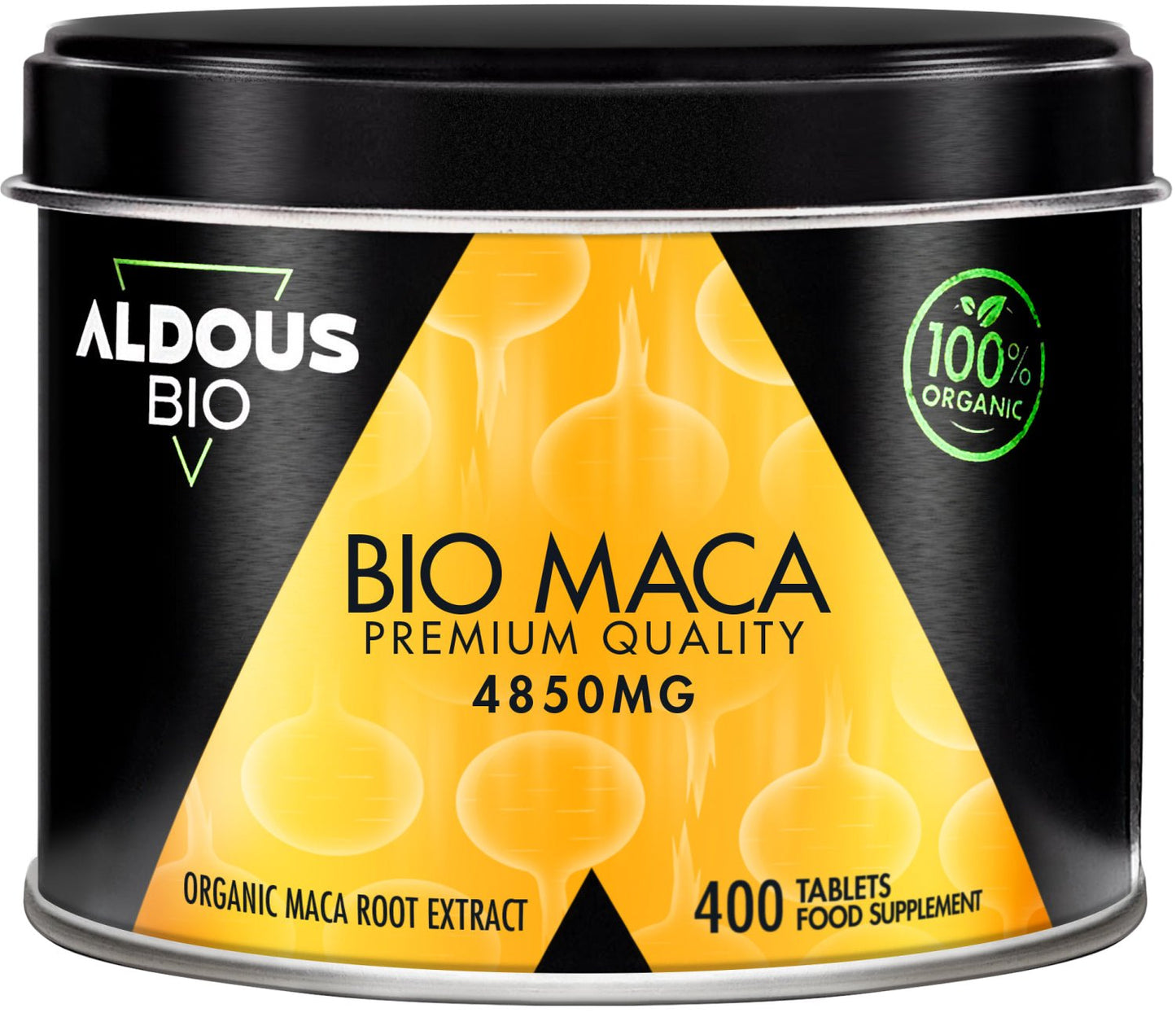 Aldous Extrait Pur de Maca Andine Bio 4850 mg 400 Comprimés