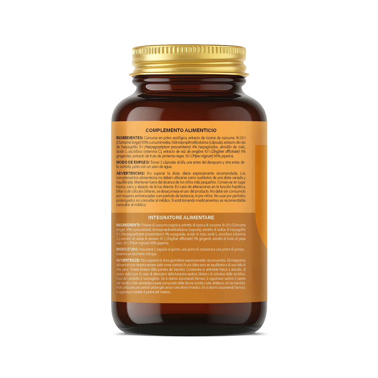 Vittalogy Cúrcuma Turmeric 120 Cápsulas_?GPSR