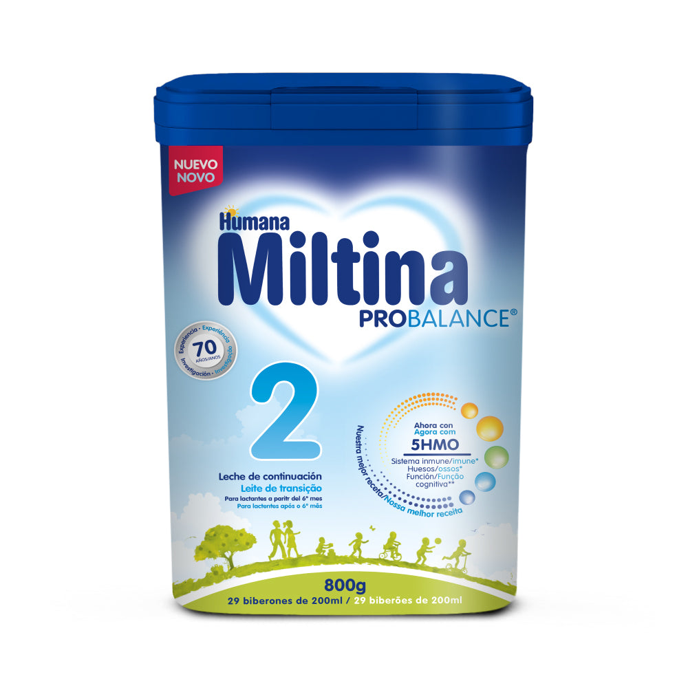 MILTINA 2 Probalance Leche de Continuación +6 meses 800gr