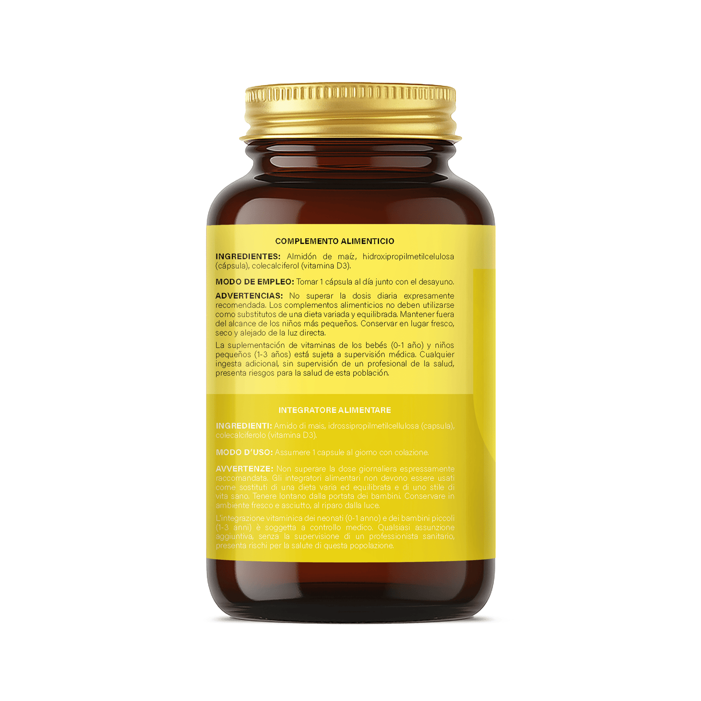 Vittalogy Vitamin D3 4000 UI 3x120 Cápsulas【PACK AHORRO】_GPSR