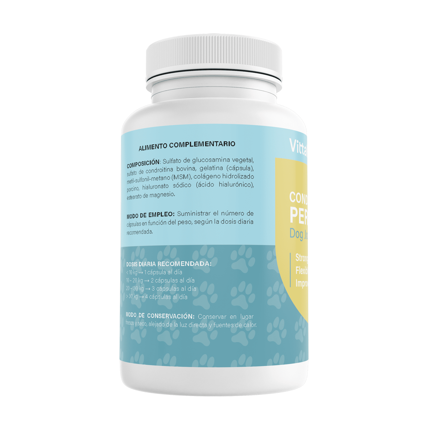 Vittalogy Condroprotector para Perros 2x120 Cápsulas【PACK AHORRO】_?GPSR